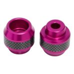 Motobir Teker Koruma Takozu Pembe