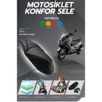 Motobros Arora Gt 125 Konfor Sele Motosiklet Sele Kılıfı Visco Sünger Koltuk Kılıfı