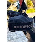Motobros Kuba Chia Motosiklet ile uyumlu El Koruma Kılıfı Reflektörlü Ve Su Geçirmez Elcik (Kılıf Hediye)