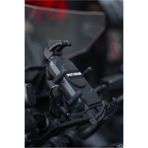 Motobros M-29 Motosiklet Telefon Tutucu Titreşim Azaltıcı Telefon Tutucu (Ayna Ve Gidona ile Uyumlu)