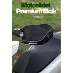 Motobros M-7 Universal Premium Motosiklet Elcik Kılıfı, Soğuk-Su Geçirmez, Scooter-Vitesli Uygun, Siyah