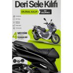 Motobros Motosiklet Koltuk Kılıfı Arora Beatrix Leatherfit Deri Motosiklet Sele Kılıfı Motor Sele Kılıfı Su Geçirmez