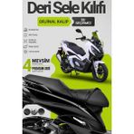 Motobros Motosiklet Koltuk Kılıfı Volta Apex 7 Leatherfit Deri Motosiklet Sele Kılıfı Motor Sele Kılıfı Su Geçirmez