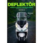 Motobros Motosiklet Ön Cam Motosiklet Deflektör Motor Ön Ek Cam Universal Çift Bağlantılı Asansörlü Deflektör