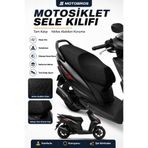 Motobros Motosiklet Sele Kılıfı HONDA DİO UYUMLU AirFit Hava Alan Terletmez Güneş Koruyucu Tam Kalıp Scooter Koltuk Kılıfı