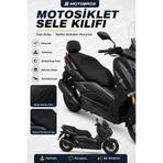Motobros Motosiklet Sele Kılıfı YAMAHA XMAX UYUMLU AirFit Hava Alan Terletmez Güneş Koruyucu Tam Kalıp Scooter Koltuk Kılıfı
