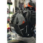 Motobros Motosiklet Sırt Çantası ile uyumlu Motorcu Çantası (Su Geçirmez) Siyah