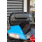 Motobros Motosiklet Topcase Çanta Sırt Dayama Minderi Universal Premium Cırtlı Model (ÇANTA DEĞİLDİR)