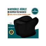Motobros NS-980 Motosiklet Bisiklet Hava Kanallı Su Geçirmez Orjinal Neopren Maske