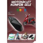 Motobros YAMAHA Delight Konfor Sele Visco Sünger Sele Kılıfı Sele Örtüsü