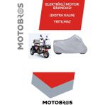 Motobros Yuki Yk-33 Mario Elektrikli Motor Brandası Arka Çanta Uyumlu