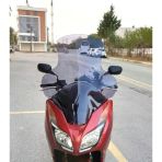 Motocam Honda Forza 300 Ön Cam 2014-2017 Model 75CM Füme Renkli 4mm