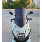 Motocam Yamaha Tricity 155 Ön Cam 2014-2026 Model 43CM Şeffaf Renkli 4mm Sportif