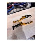 motoegzozcu Yamaha XMAX Ayarlanabilir Spor Manet Gold