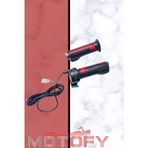 Motofy 3 Tekerli Elektrikli Motosiklet - Bisiklet Korna Dugmelı Gaz Kolu Takımı