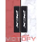 Motofy HONDA PCX 125-150 ÖN MAŞA 3D KABARTMALI 2'Lİ DAMLA STİCKER BEYAZ