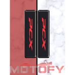 Motofy HONDA PCX 125-150 ÖN MAŞA 3D KABARTMALI 2'Lİ DAMLA STİCKER KIRMIZI