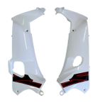 MOTOGUSTO SPARK SAĞ SOL İÇ DİZLİK BEYAZ TAKIM ORJİNAL