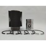 Motokent Kit ( Piston + Segman Seti + Motor Gömleği - Hava Soğutmalı - Çap : 76.20 mm ) : Lister/Petter/Lr - 1/Lr - 2