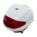 Motokit 35 Litre Universal Sırt Dayamalı Motosiklet Çantası Beyaz