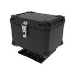 Motokit 38 Litre Universal Alüminyum Standart Motosiklet Çantası Siyah