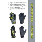 Motokıt Revertech Strong Komando / Su Ve Rüzgar Geçirmez Kışlık Motosiklet Eldiveni + Buff Hediyeli