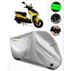 Motolux Rossi 50 Uyumlu Motosiklet Brandası Premium (Kilit Uyumlu)-Gri