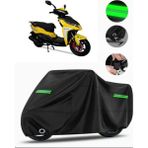 Motolux Rossi 50 Uyumlu Motosiklet Brandası Premium (Kilit Uyumlu)- Siyah - MPRO9002