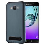 Motomo Samsung Galaxy A3 New Metal TPU Lacivert Arka Kapak