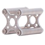 Motor Çapraz Montaj Braketi Fırçasız, Değiştirme Için Sabit Motor Montajı Ile 40.5 Mm Koruma Kolay Alüminyum Alaşım Kurulumu (4035)