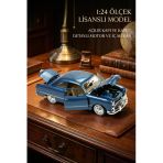 Motor Max 1:24 1949 Ford Coupe Model Araba Metal Diecast - Mavi