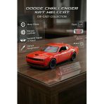 Motor Max 1:24 Ölçek 2018 Dodge Challenger Srt Hellcat Widebody Diecast Model Araba - Kırmızı Vitrin
