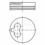 Motor Pıston Segman 80.00mm (0.80) Kangoo 1.9 D Mahle 0216603
