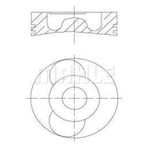 Motor Pıston Segman Boxer Iı Jumper Iı Dw12uted (2.2hdı 8v)/(85.00mm)/(std) Mahle 0402200