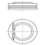 Motor Piston Segman Std Astra-Corsa-Tigra 1.4 I16V C SEL-X14XE 77.60 011PI0000210086 Gnzrz - Gri