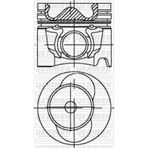 Motor Piston Segman Std Lt35 Tdı-volt 2.5 Tdı