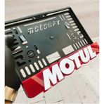 Motor Plakalık Motul Takmatik Pleksi 3D Kabartma Kişiye Özel Lazer Kesim - Kırmızı - Beyaz