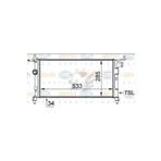 Motor Su Radyatoru A,t ( Klıma Harıc ) Corsa B X12sz - C14nz - X14xe - X16xe