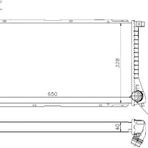MOTOR SU RADYATORU BMW E39 M47 M57 98-04 ORIS BBM904040