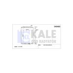 Motor Su Radyatoru Iveco Stralıs (cercevesız) / (mt)