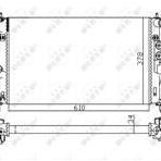 MOTOR SU RADYATORU M.T VECTRA B X25XE 608×358×22 NRF 50563A