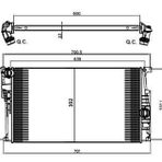 Motor Su Radyatoru Man/sanz (klımalı/sız) Bmw N13 N47 N B37 B47 F20 F30 F32 F34 I3