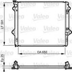Motor Su Radyatoru Toyota Land Cruıser 3.0 D 4d 02-09 Otomatık Valeo 735568
