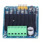 Motor Sürücü Denetleyicisi, DC5-15V 30A PWM Hız Kontrolü Çift Kanallı Tersinir Kontrol Motor Sürücü Modülü Genel DC Makinesi