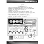 MOTOR TAKIM CONTASI MGN-CLIO-LGN-LOGAN 1.4-1.6 16V (K4J-K4M) (KEÇELİ + SUBAP LASTİKLİ)
