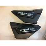 Motoran Mtr 125 -Kanuni Breton S 125 Uyum Yan Kapak Takımı Siyah