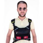 Motorcu Göğüs Çantası Reflektörlü Su Geçirmez Avcı Tüm Bedenlere Uyar