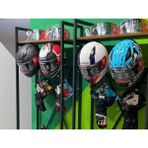 Motorcu Kask Askısı, Motorcu Dolabı, Vestiyeri XPRO-1V8 - Siyah