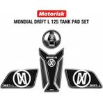 MotoRisk Mondıal Drift L 125 Karbon Tank Pad Set