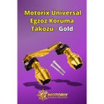 Motorix Universal Egzoz Koruma Takozu - Gold
